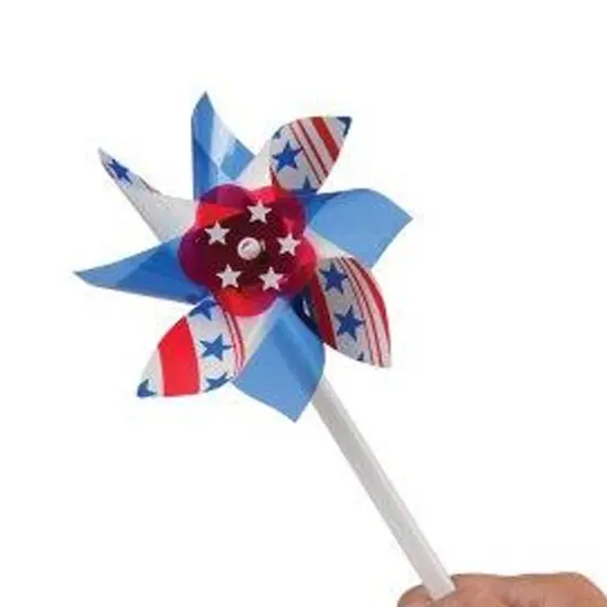 Patriotic Pinwheels Include 12 Units {3}