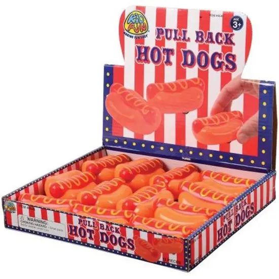 Pull Back Hotdogs Include 12 Units {2}