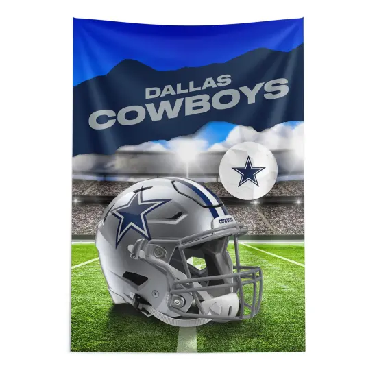 Dallas Cowboys NFL Midfield Wall Hanging Tapestry 40 x 57 inches {1}