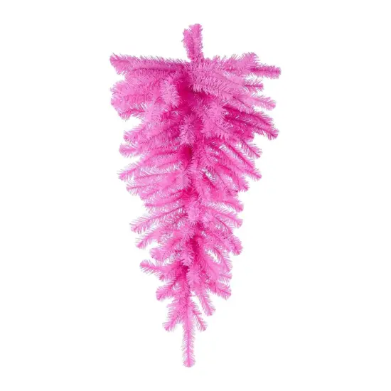 36" Teardrop Swag, 90 Tips: Pink {1}