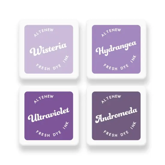 Enchanted Garden Fresh Dye Ink Mini Cube Set {1}
