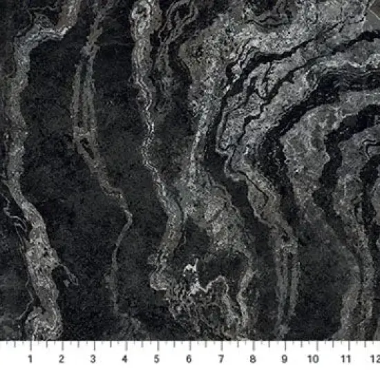 Black Graphite Stonehenge Ombre Cotton Wideback Fabric Per Yard {1}