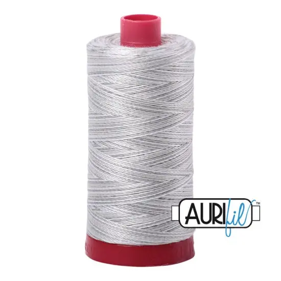 4060 Silver Moon Aurifil Cotton 12 WT Large Spool {1}