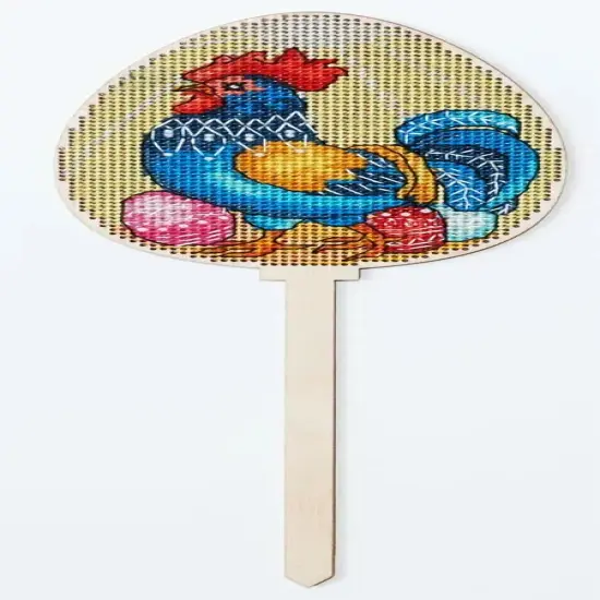 Easter - rooster Counted cross stitch kit 5513-bA {1}