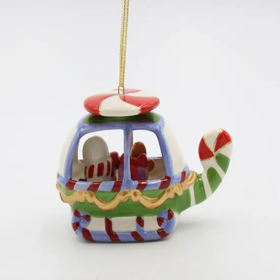 Ceramic Christmas Snowman Helicopter Ornament, Home D&eacute;cor, Gift for Her, Gift for Mom, Kitchen D&eacute;cor, Christmas D&eacute;cor {3}