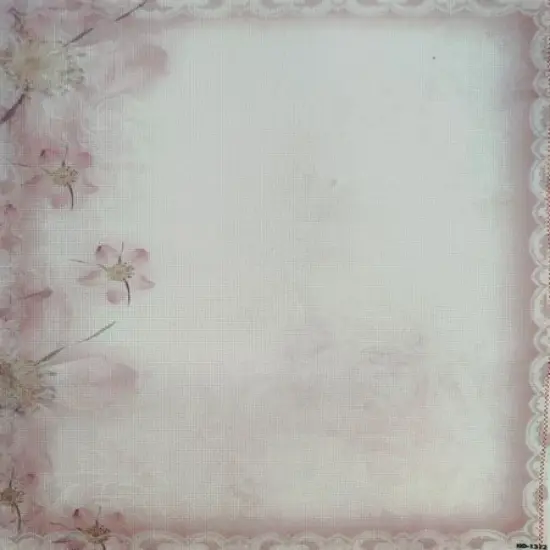 Soft Embrace Designer Printed AIDA Fabric. Canvas for embroidery with an applied backgroundKF-1312A {1}