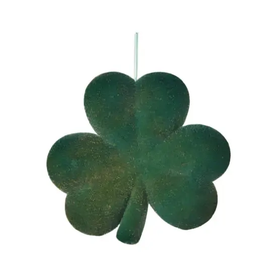 10" Flocked Shamrock Dark Green {1}