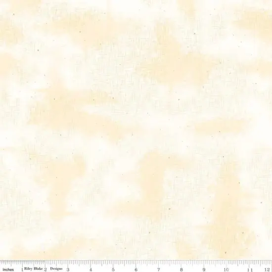 Yellow Shabby Beehive Cloud Cotton 43"/44" Fabric Per Yard {1}