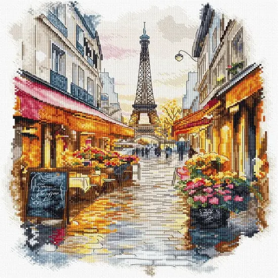 Paris L9929 Counted Cross Stitch Kit {1}