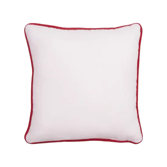 Patriotic Stars & Stripes Fur-Ever Cat Small/Petite Embroidered Accent Pillow, 10" x 10" {3}