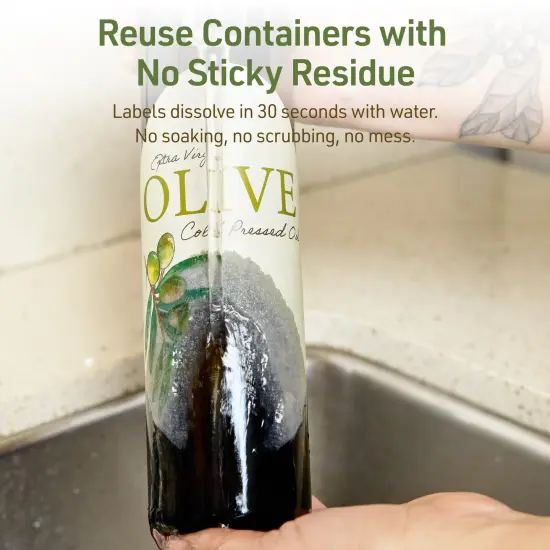 Avery Dissolvable Labels, 4.25" x 2.5" Oval {3}