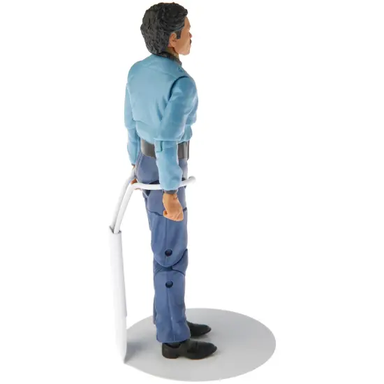Plymor DSP-30W White Adjustable Action Figure Stand, fits 6 and 6.5 inch Action Figures, Waist is 1.25" - 1.5" wide, 3.25" - 4" around {7}