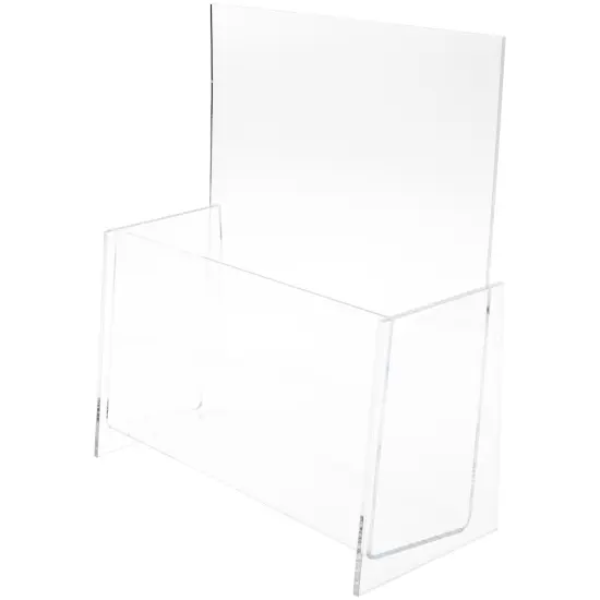 Plymor Clear Acrylic Magazine / Catalog Literature Holder (Countertop) {2}