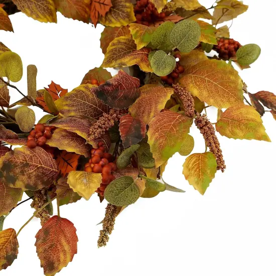 20" Fall Autumn Wreath {3}