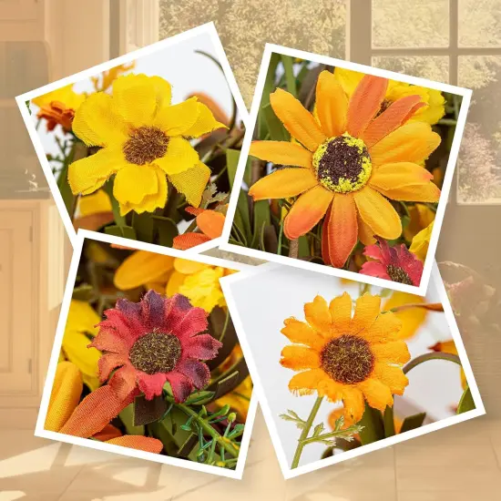 Fall Wreaths for Front Door 22 Inch {4}