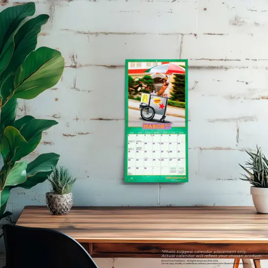 Avanti Dogs Gone Wild OFFICIAL | 2026 7 x 14 Inch (Hanging) Monthly Mini Wall Calendar {5}