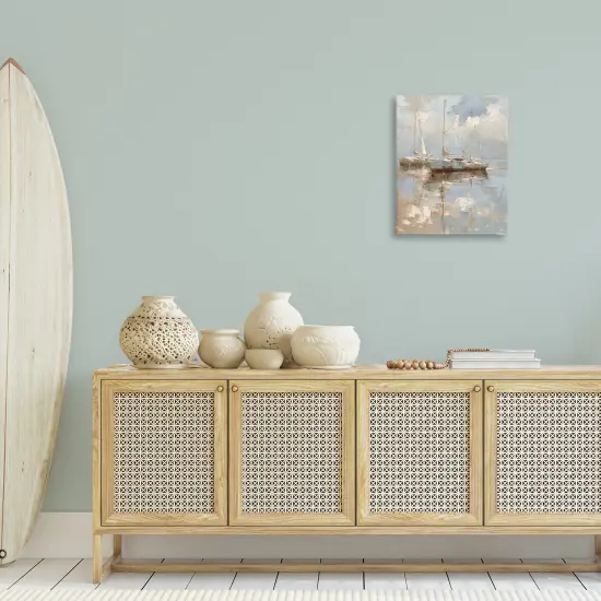 Stupell Industries Race Day Sailboats Canvas Wall Art Design by Petal Prints Design {2}