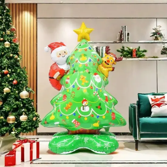 Christmas Tree Standing Foil Balloon Decoration F07M1-65 {2}