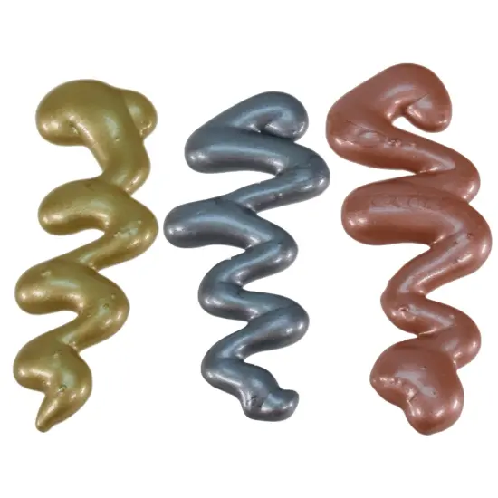 Sax Versatemp Heavy-Bodied Tempera Paint, 1 Pint Bottles, Assorted Metallic Colors, Set of 3 {7}