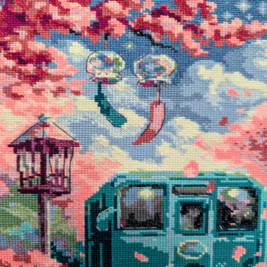 Spring Express R2233 Counted Cross Stitch Kit {4}