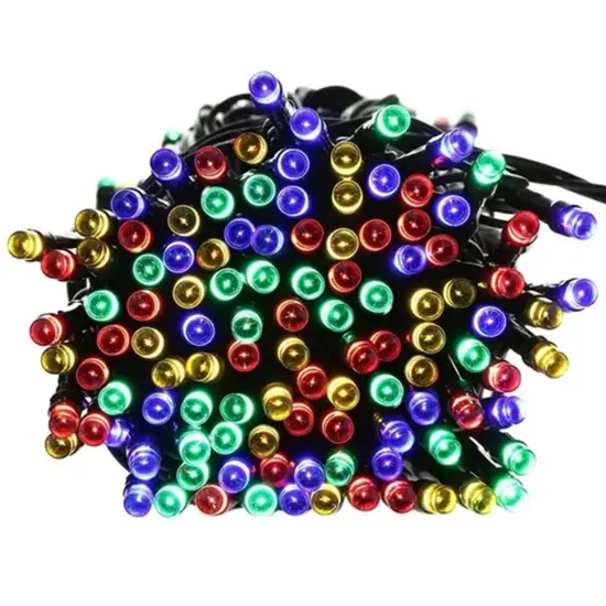 100 LED 32Ft Solar Powered Outdoor String Light Multicolor {4}