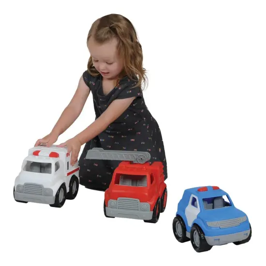 Kaplan Early Learning Company To the Rescue Vehicles - Set of 3 {6}