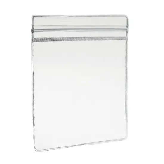 100 Pack Clear Plastic Bags for Jewelry, Earrings, Necklaces, Mini Resealable Bags for Small Business (4.4 x 4.4 In) {6}