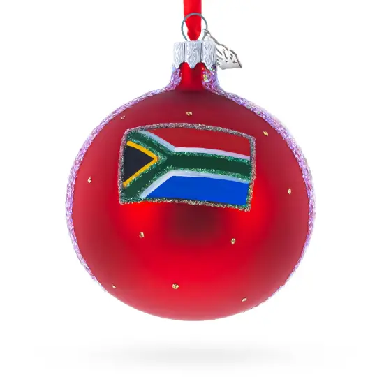 Table Mountain Aerial Cableway, Cape Town, South Africa Glass Ball Christmas Ornament 3.25 Inches {3}