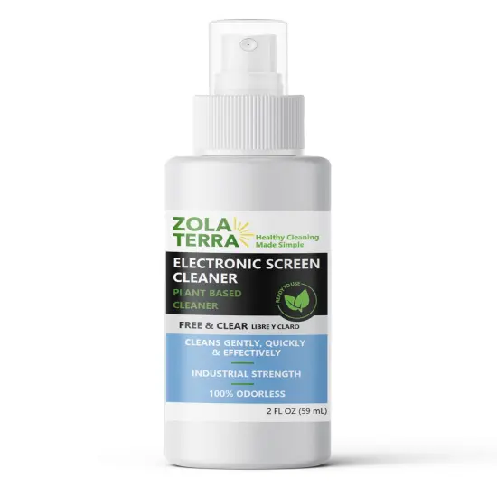 ZolaTerra Electronic Screen Cleaner, RTU, 2oz Case of 2 with Microfiber Towel {1}