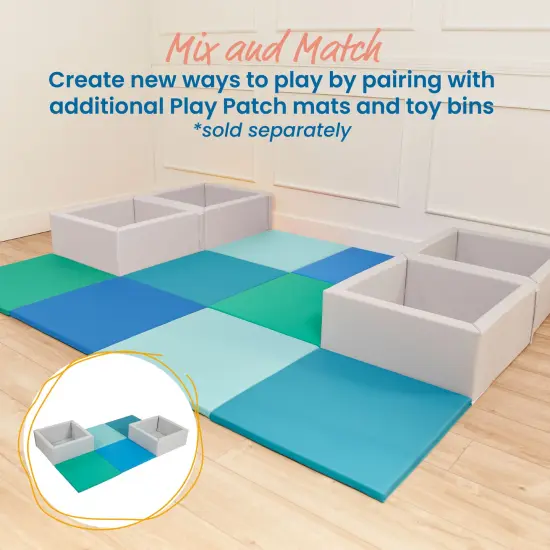 Play Patch Activity Mat Squares, Modular Playmat, 4-Pack Contemporary {5}