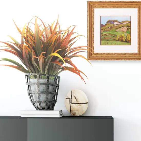 10Pcs Artificial Fall Plants - Fall Orange {3}