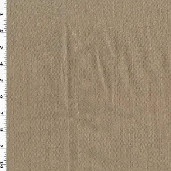 Dusty Beige Cotton Canvas Home Decorating Fabric By the Yard {1}