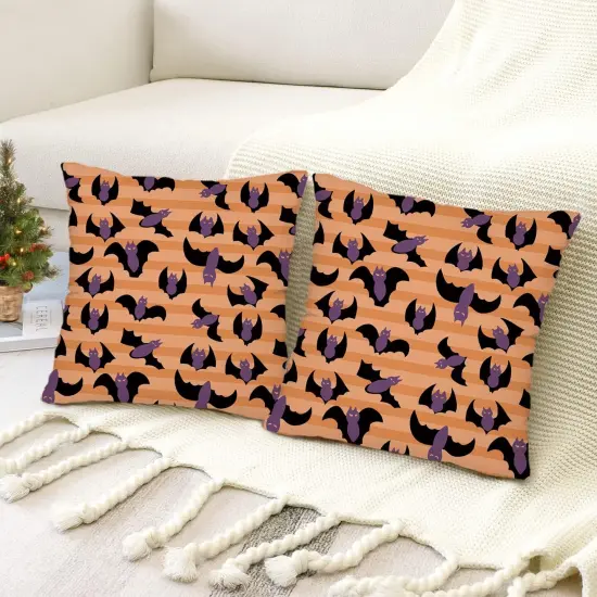 Halloween Pillow Covers 20 x 20 Inch Set of 2 {5}