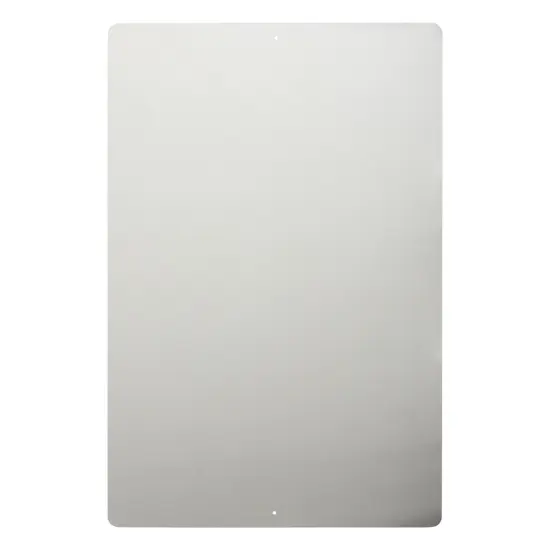 Aluminum All Pets Must Be On A Leash, Please Clean Up After Your Pet Sign (18 x 12 In) Blue {5}