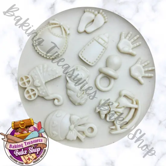 Ultimate Baby Shower Silicone Mold {2}