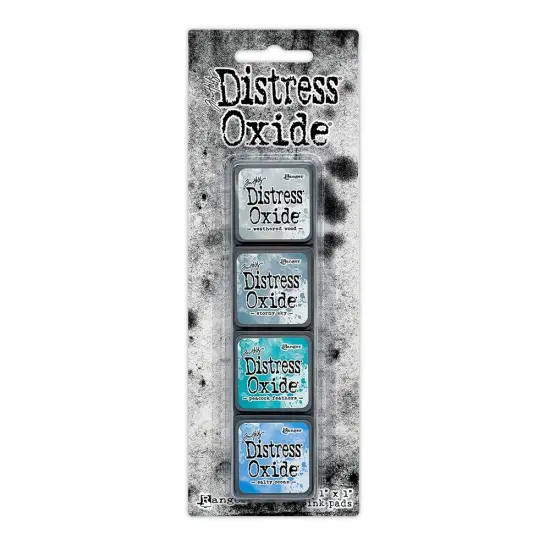 Tim Holtz Distress Mini Oxide Ink Pads 4/Pkg-Kit #4 {1}
