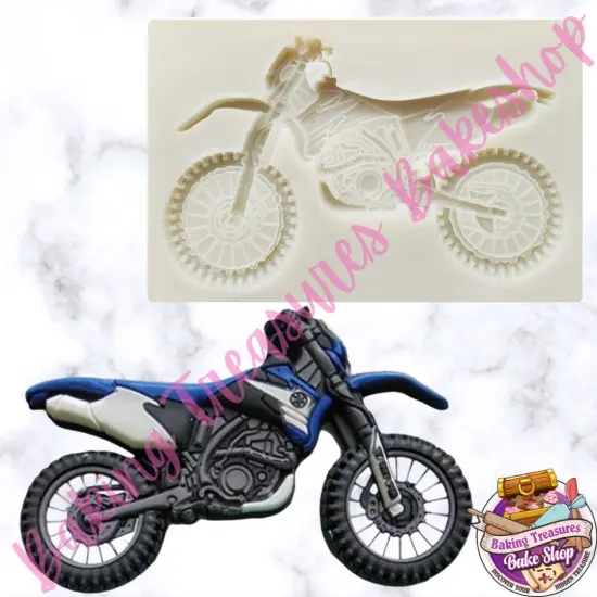 Dirt Bike Silicone Mold {2}