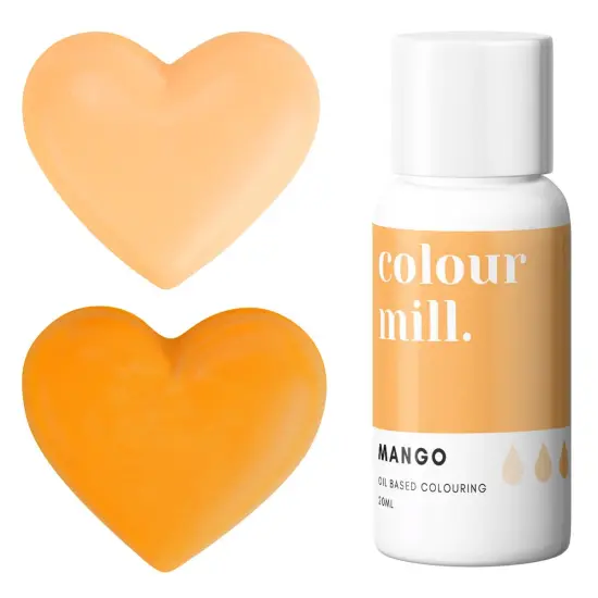 20ml Oil Based Colouring Mango Rich Vibrant Gel Colour Perfect For Buttercream Chocolate Cake Ganache {3}