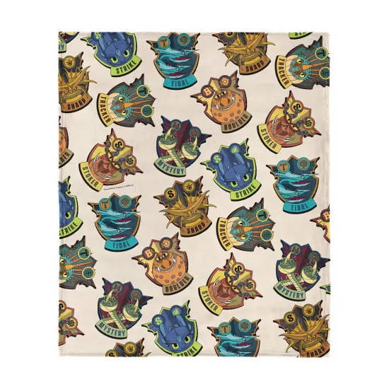 Universal How to Train Your Dragon Silk Touch Throw Blanket Follow My Lead {7}