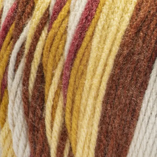 Red Heart All in One Granny Square Yarn 24 Pack-Aran - Warm Wheat {5}