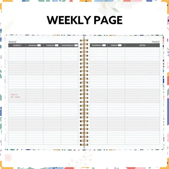 Teacher Planner 2025-2026 - 7x10'' {4}