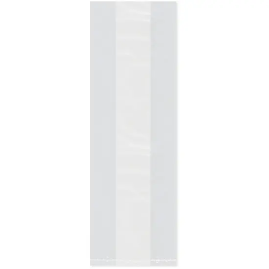 Plymor 5" x 3" x 15" (Pack of 100), 2 Mil Gusseted Plastic Bags {1}