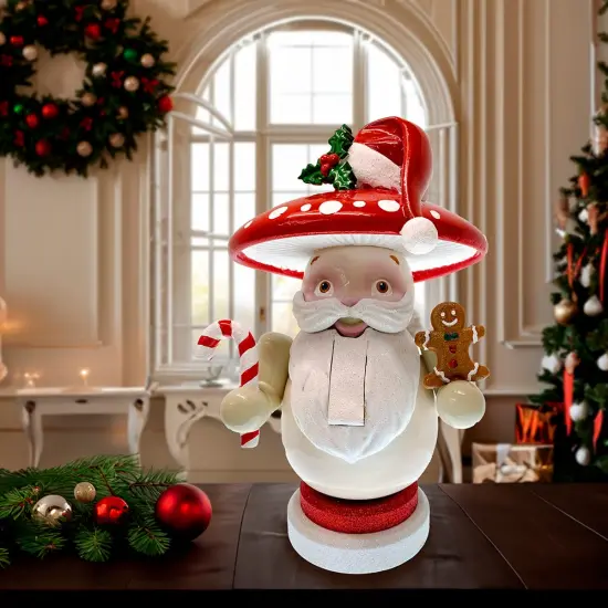 Kurt Adler 12-Inch Merry Little Mushroom Nutcracker {2}