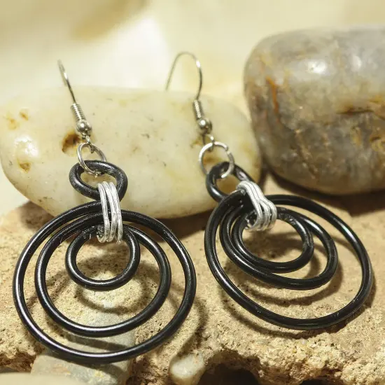 The Beadsmith 12-Gauge Anodized Aluminum Wire for Jewelry Making, Metal Wire for Wrapping Black {5}