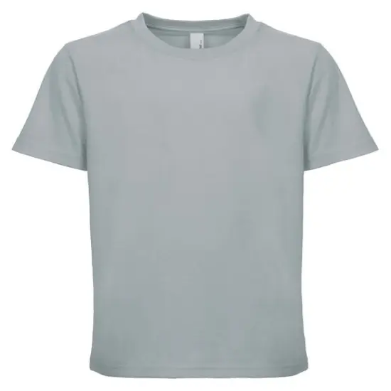 Next Level&reg; Apparel Youth Boys&rsquo; Cotton Crewneck T-Shirt LIGHT GRAY {1}