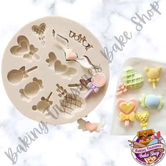 Life is Sweet Silicone Mold {2}