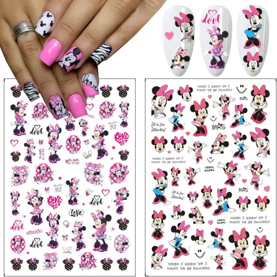 Cartoon Nail Art Stickers {3}