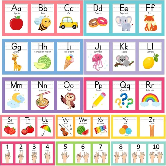 Boho Alphabet for Classroom Wall Decorations {1}