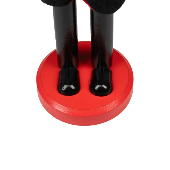 Northlight Vampire Wooden Halloween Nutcracker - 14" - Black and Red {7}