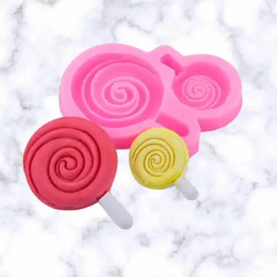 Lollipop Silicone Mold Large {1}